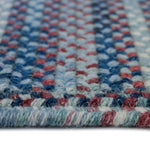American Legacy Old Glory Braided Rug Cross-Sewn Cross Section image
