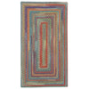 American Legacy Primary Multi Braided Rug Concentric image