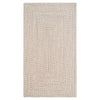 Stockton Light Brown Braided Rug Concentric image