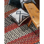 Wanderer Spice Braided Rug Cross-Sewn Roomshot image