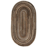 New Homestead Stone Braided Rug Oval image