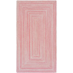 Bambini Pretty In Pink Braided Rug Concentric image