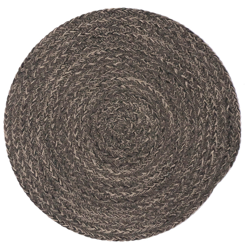 Down East Oyster Rock Braided Rug Round image