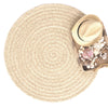 Down East Sand Dollar Braided Rug Round Roomshot image