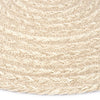 Down East Sand Dollar Braided Rug Round Cross Section image