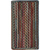 Plymouth Black Braided Rug Rectangle image