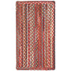 Plymouth Country Red Braided Rug Rectangle image