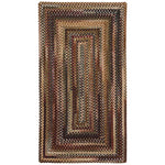 Cambridge Wineberry Braided Rug Concentric image