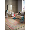 Cutting Garden Grass Braided Rug Concentric Roomshot image