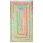 Cutting Garden Grass Braided Rug Concentric image