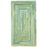 Sailor Boy Parrot Braided Rug Concentric image