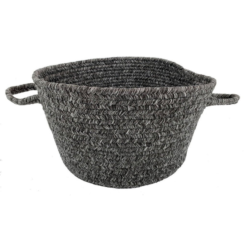 Simplicity Metal Braided Rug Basket image