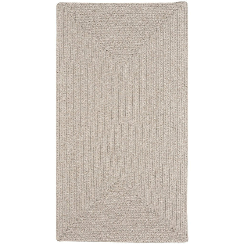 Simplicity Linen Braided Rug Concentric image