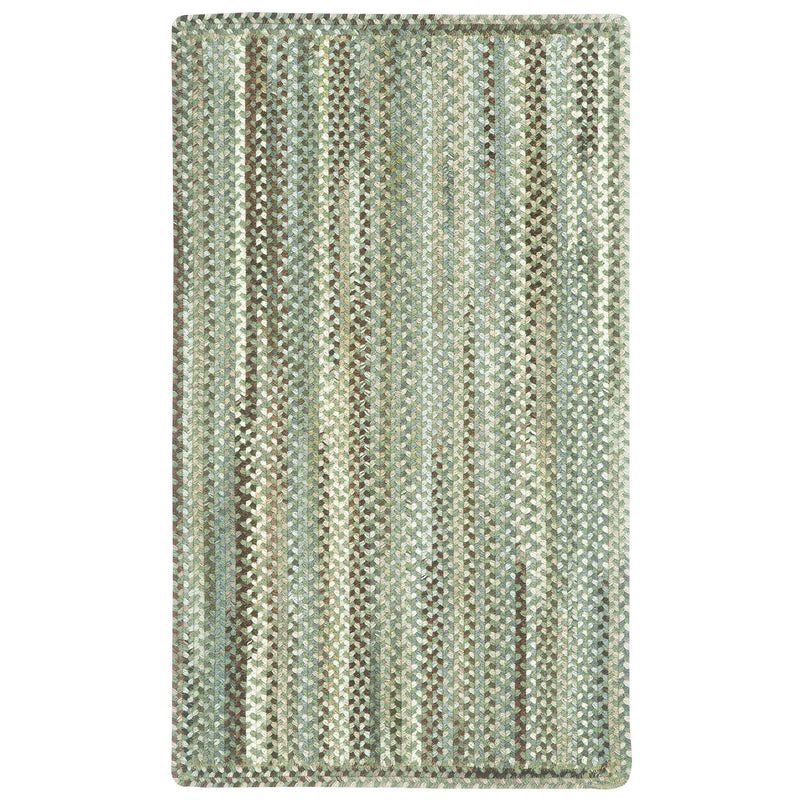 Bear Creek Olive Branch Braided Rug Rectangle image