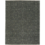 Ethereal Steel Hand Knotted Rug Rectangle image