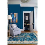 Solace Moonlight Hand Knotted Rug Rectangle image
