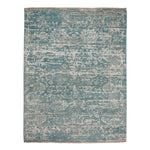 Makrana Mineral Blue Hand Knotted Rug Rectangle image