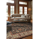 Charise-Mahal Dark Chocolate Hand Knotted Rug Rectangle image