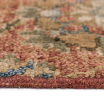 Charise-Ziegler Terra Cotta Hand Knotted Rug Rectangle Cross Section image