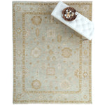 Braymore-Sutton Vintage Sepia Hand Knotted Rug Rectangle Roomshot image