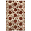 Oxford Rust Ivory Hand Knotted Rug Rectangle image