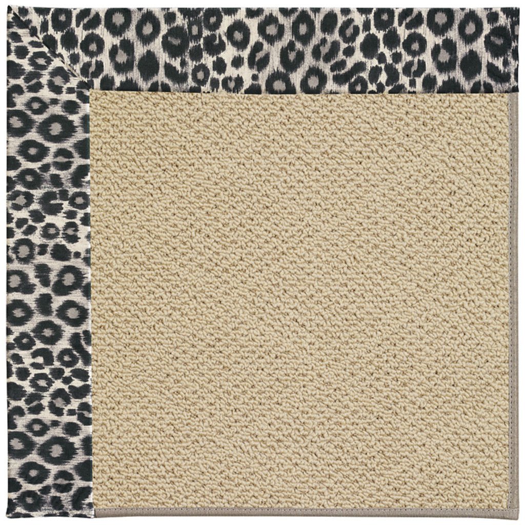 Creative Concepts-Cane Wicker Cats Meow Zinc Machine Tufted Rug Rectangle image