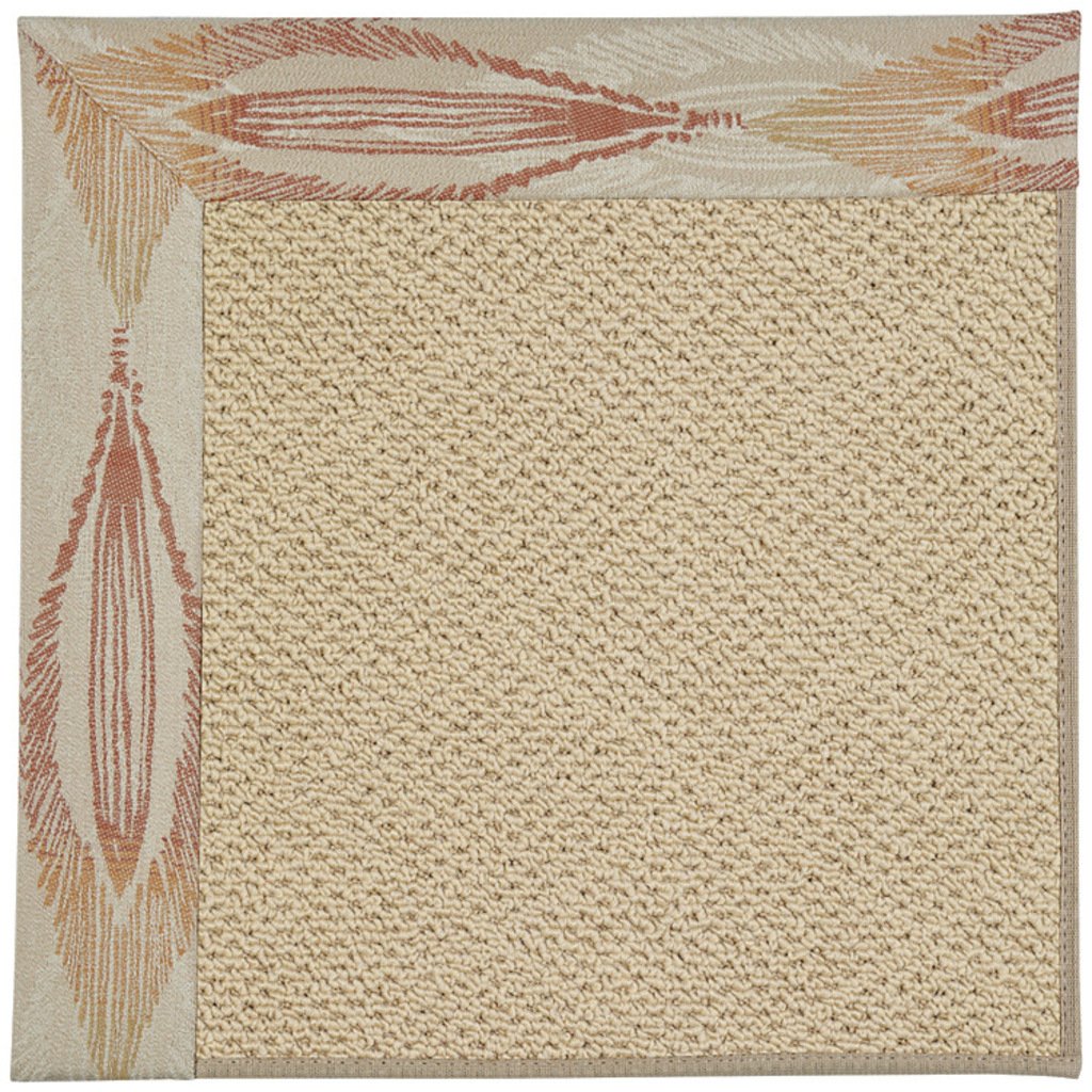 Creative Concepts-Cane Wicker Empress Clay Machine Tufted Rug Rectangle image