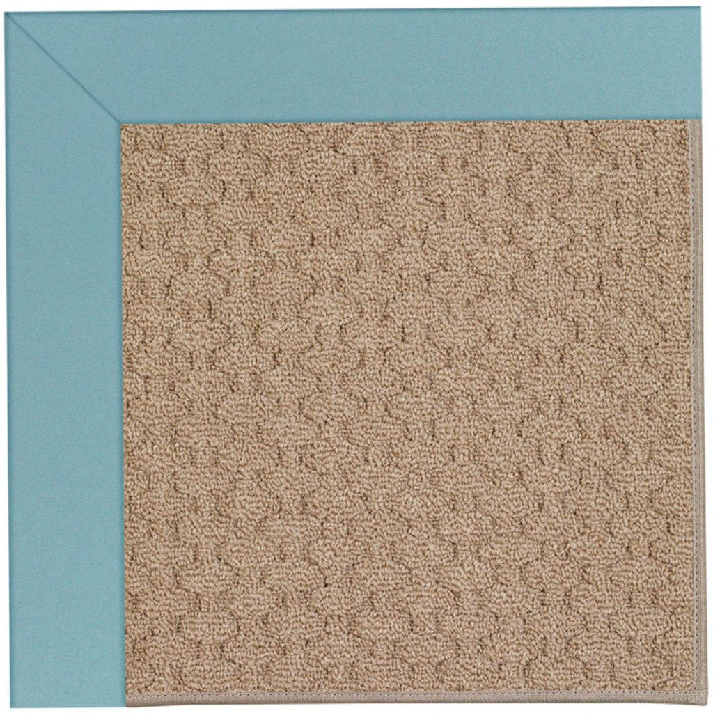 Creative Concepts-Grassy Mtn. Canvas Mineral Blue Machine Tufted Rug Rectangle image