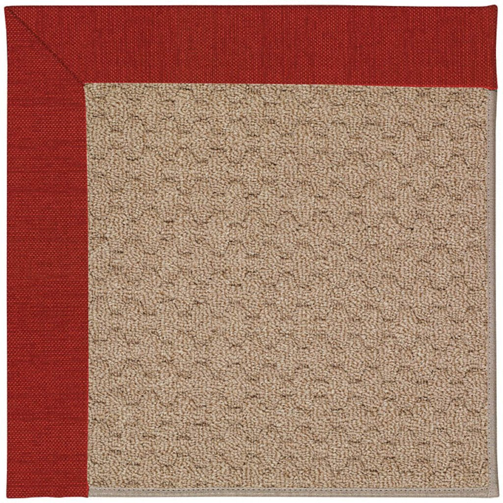 Creative Concepts-Grassy Mtn. Canvas Cherry Machine Tufted Rug Runner image