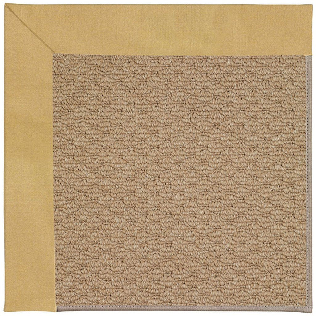 Creative Concepts-Raffia Canvas Wheat Machine Tufted Rug Runner image