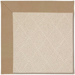 Creative Concepts-White Wicker Canvas Camel Indoor/Outdoor Bordere Rectangle image