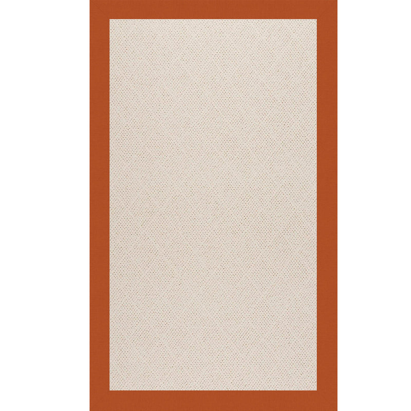 Creative Concepts-White Wicker Canvas Rust