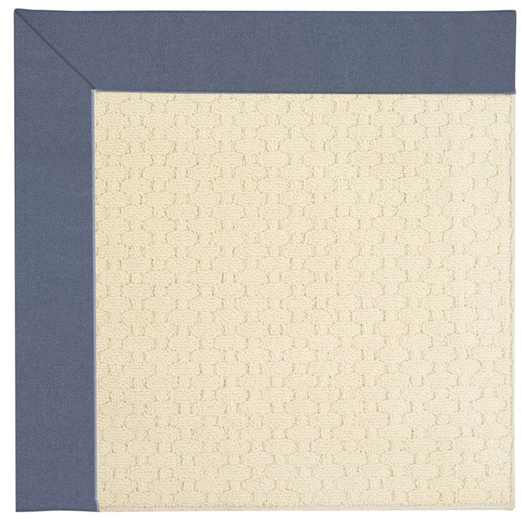Creative Concepts-Sugar Mtn. Canvas Sapphire Blue Machine Tufted Rug Runner image