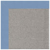 Creative Concepts-Plat Sisal Canvas Air Blue Indoor/Outdoor Bordere Rectangle Corner image