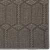 Petra Graphite Machine Woven Rug Rectangle Corner image