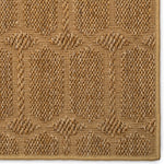 Petra Wheat Machine Woven Rug Rectangle Corner image