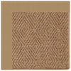 Islamorada-Diamond Canvas Linen Indoor/Outdoor Bordere Rectangle Corner image
