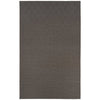 Hugo Graphite Machine Woven Rug Rectangle image