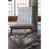 Mineral-Marble Blue Slate Machine Woven Rug Rectangle image