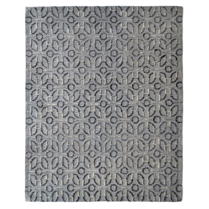 Pulse Graphite Hand Tufted Rug Rectangle image