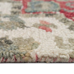 Avanti-Palani Ivory Bloom Hand Tufted Rug Rectangle Cross Section image