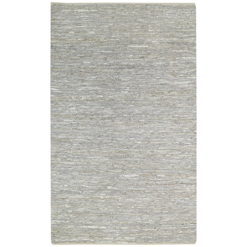 Lariat Pale Grey Flat Woven Rug Rectangle image
