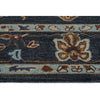 Azari-Isfahan Dark Sapphire Hand Tufted Rug Rectangle Cross Section image