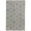 Glace Silver Grey Hand Tufted Rug Rectangle image