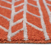 Ancient Arrow Saffron Stone Hand Tufted Rug Rectangle Cross Section image
