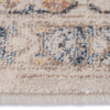 Avery-Keshan Slate Linen Machine Mad Rectangle Cross Section image