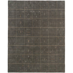 Zagros Steel Gray Hand Loomed Area Rug Rectangle image