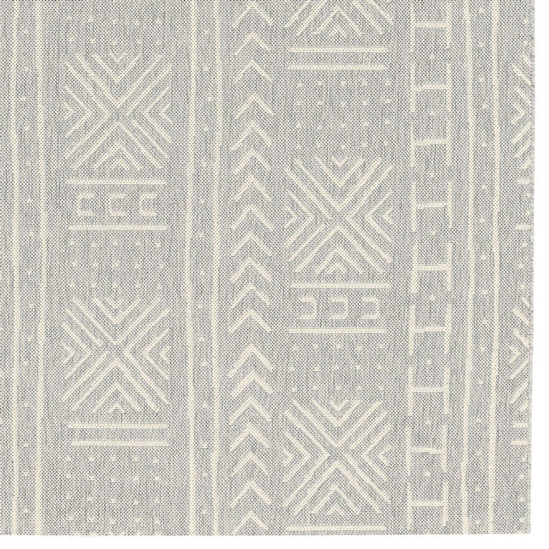 Finesse-Mali Cloth SIlver Machine Woven Rug Rectangle Corner image