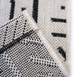 Finesse-Mali Cloth Noir Machine Woven Rug Rectangle Back image
