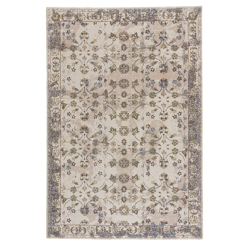 Spencer-Keshan Cream Machine Woven Rug Rectangle image